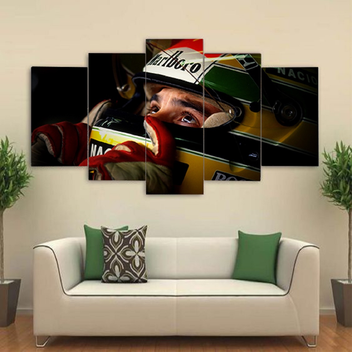 Quadro Decorativo 19001mod218 Mosaico Senna 19001