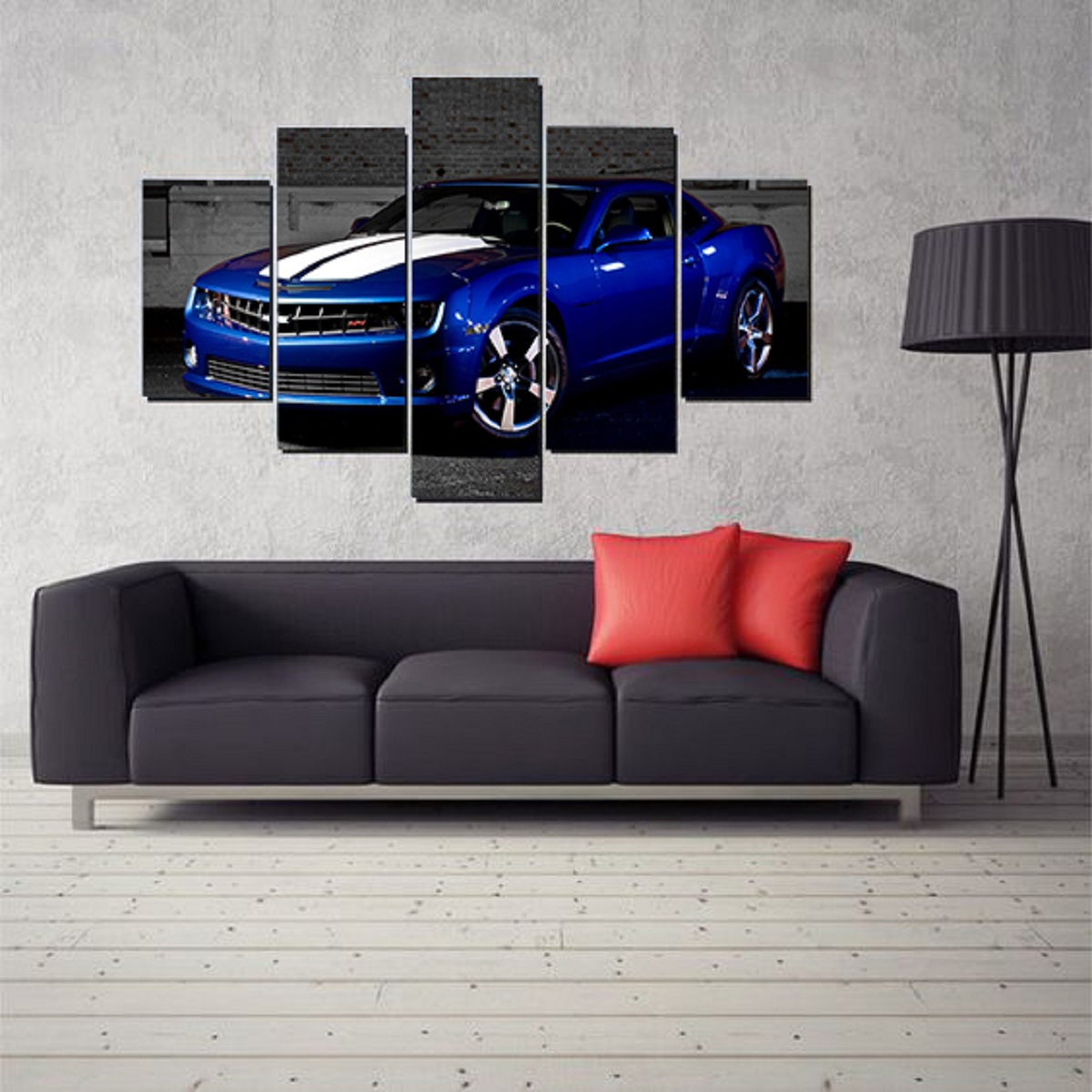 Quadro Decorativo 19001mod264 Carro 19001