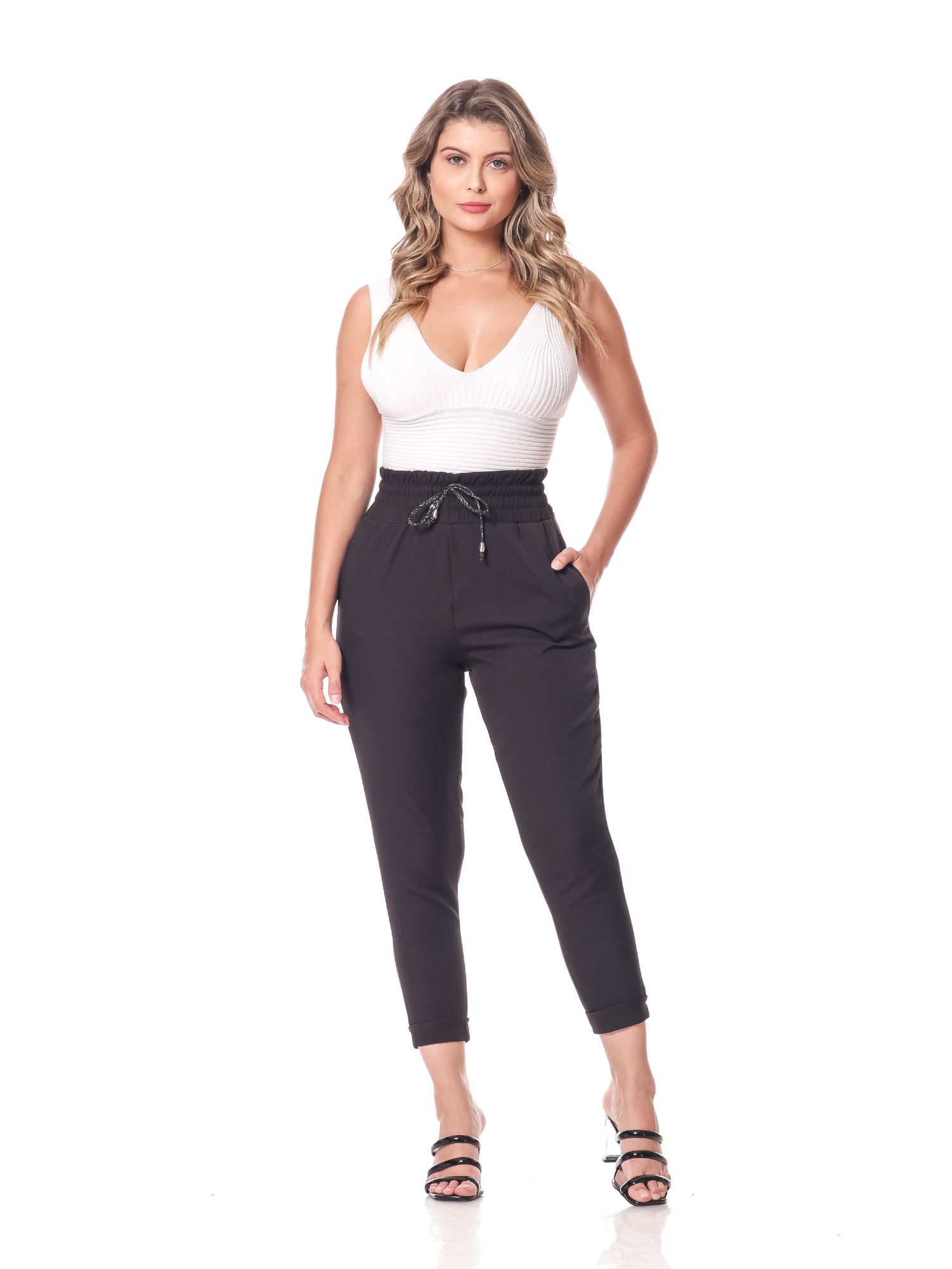 Calça 16077preto ad Feminino 16077