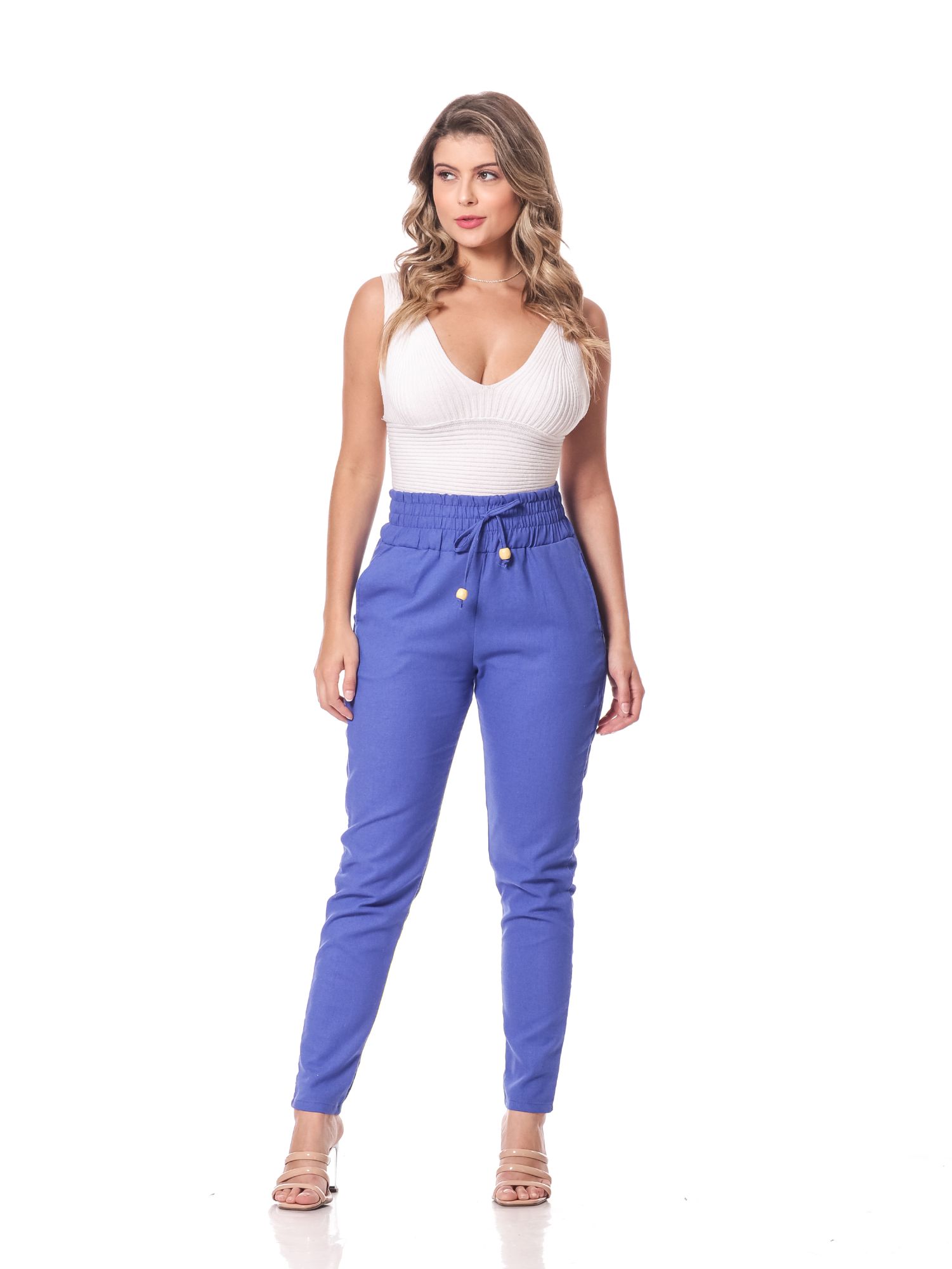 Calça 16103royal ad Fem Jogger 16103