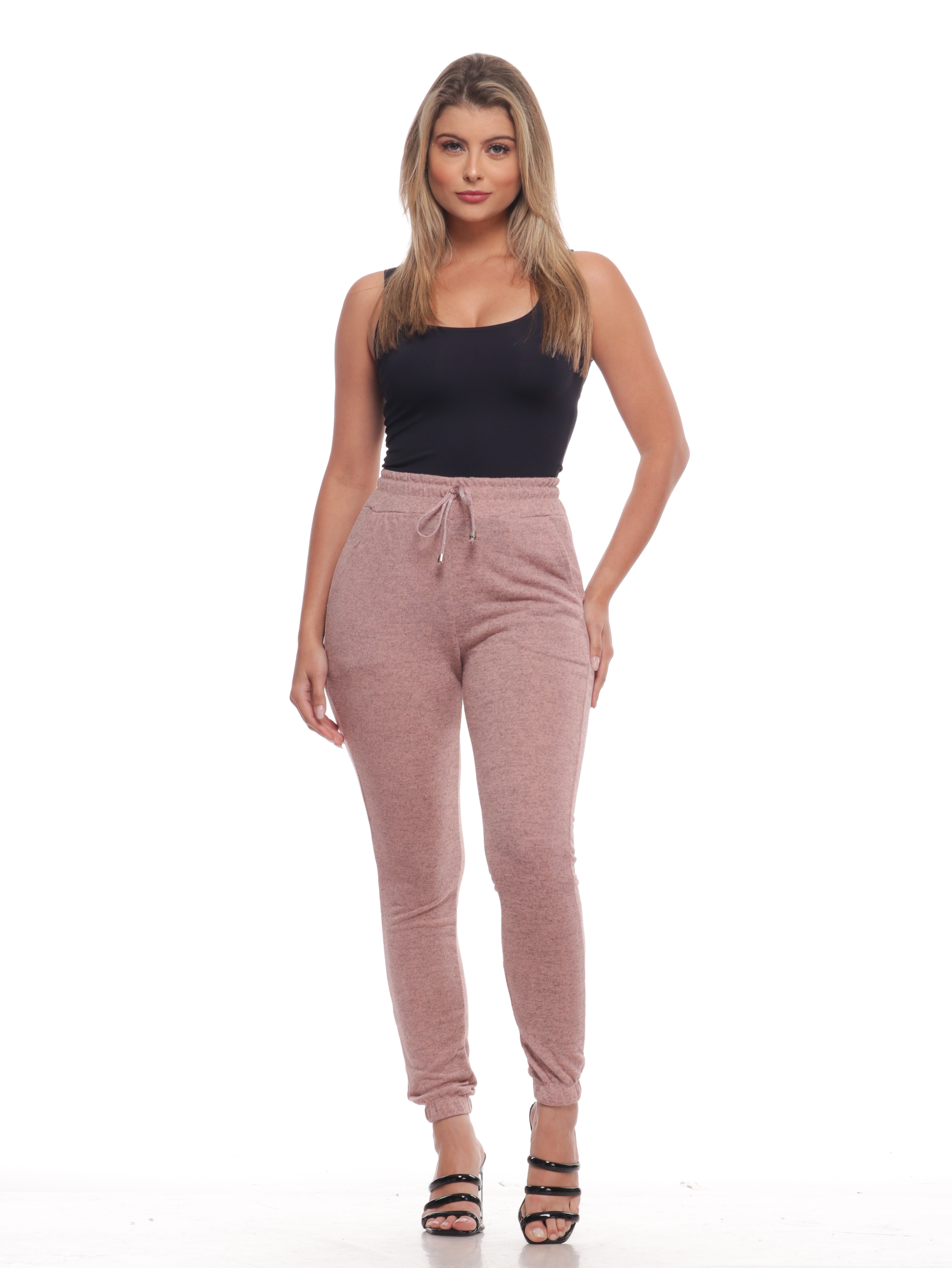 Calça 16129rosaclaro ad Fem Jogger 16129