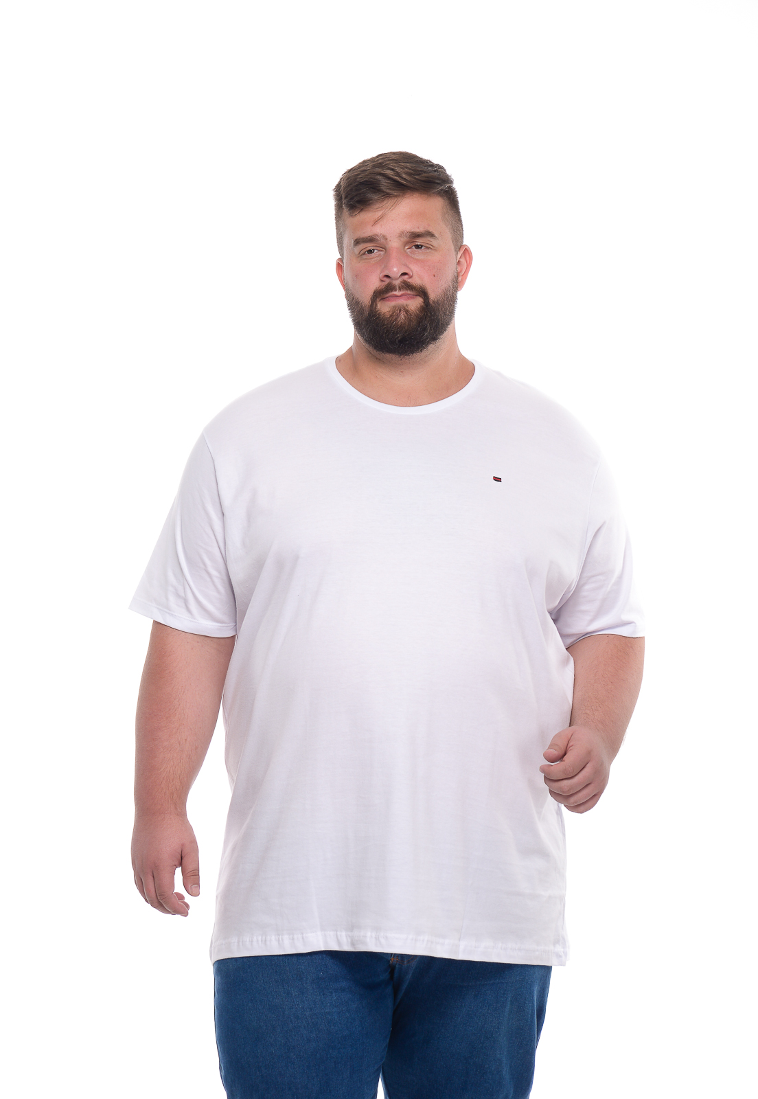 Camiseta 53005branco Camiseta Masc Branco 53005