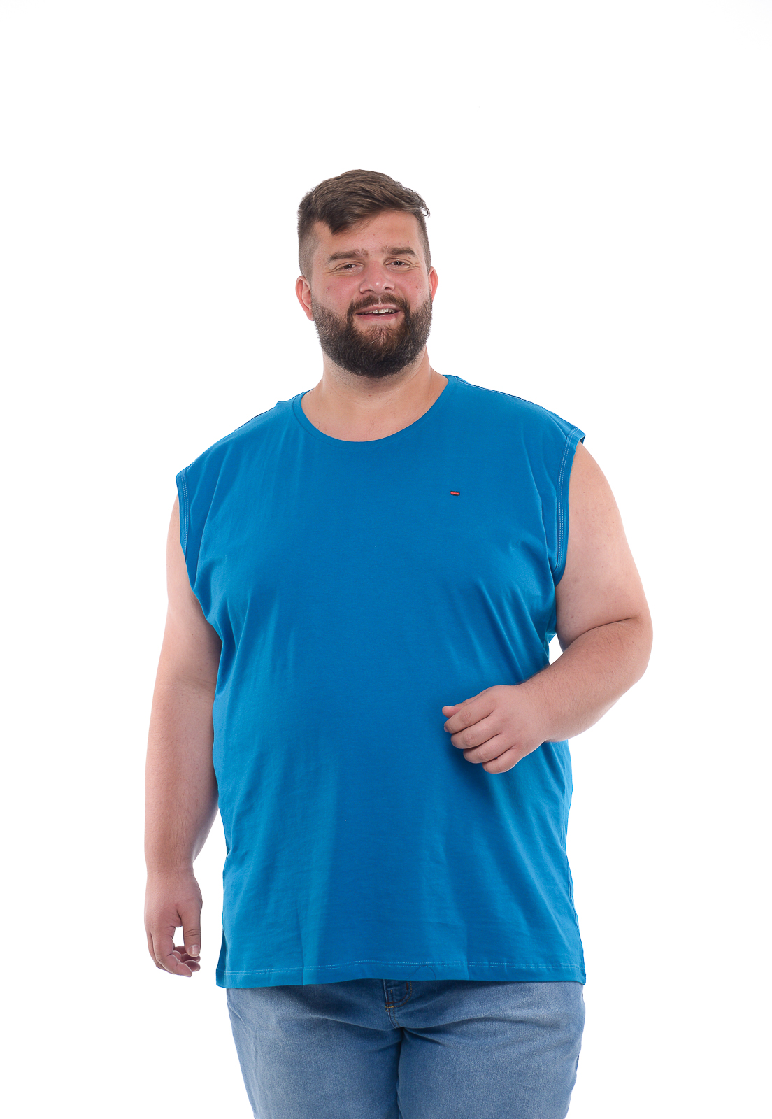 Camiseta 53006blue Camiseta Masc Blue 53006