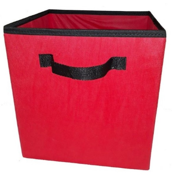 Caixa Organizadora 10037vermelho 28x30x28 Vermelho 10037