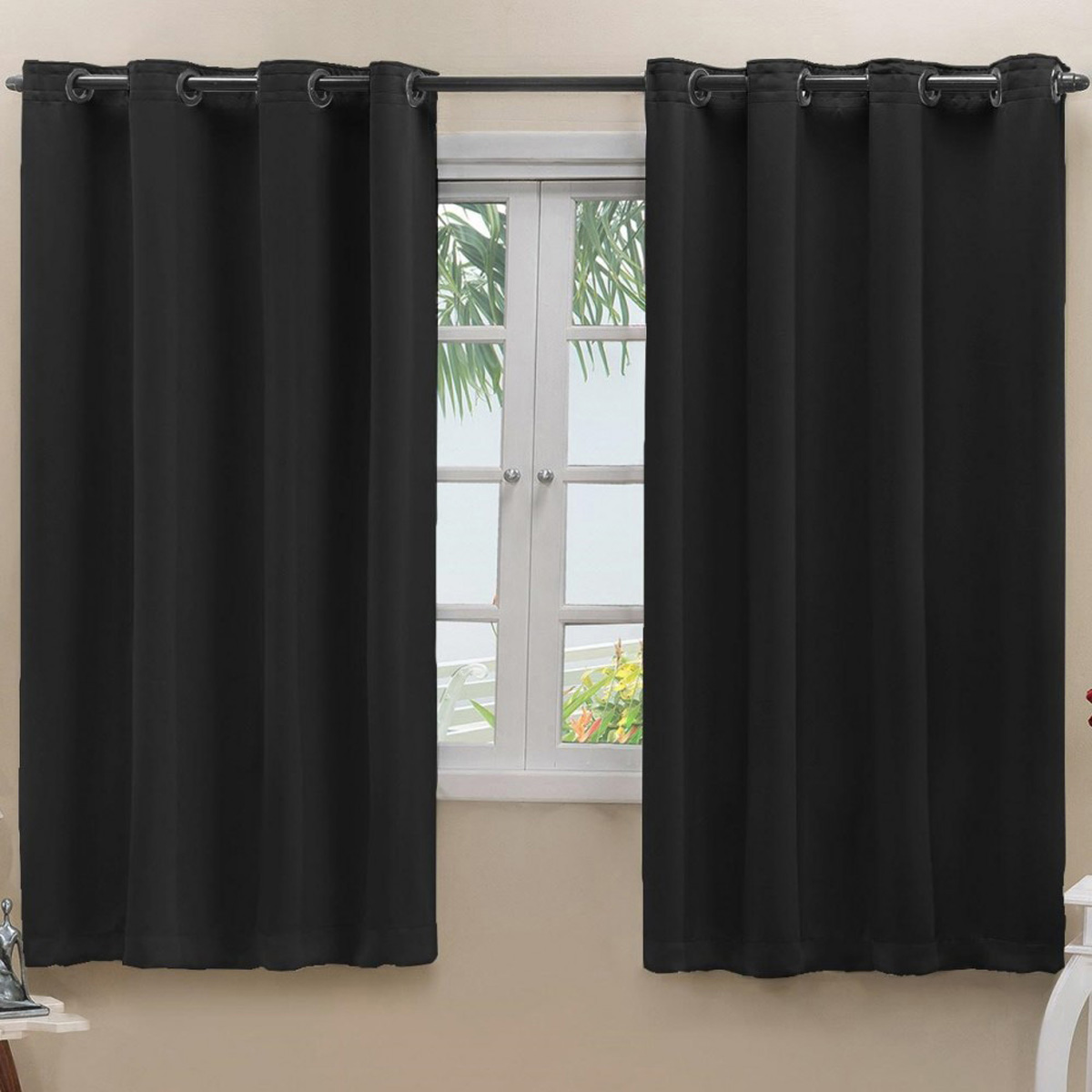 Cortina Prime 50017preto 2,00 m x 1,30 m – Preto 50017