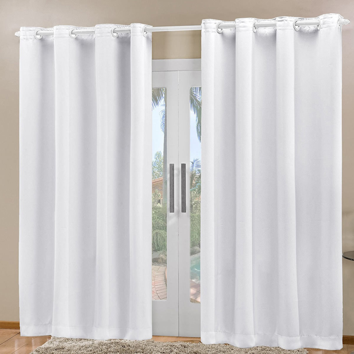 Cortina Prime 50019branco 2,70 m x 2,30 m – Branco 50019