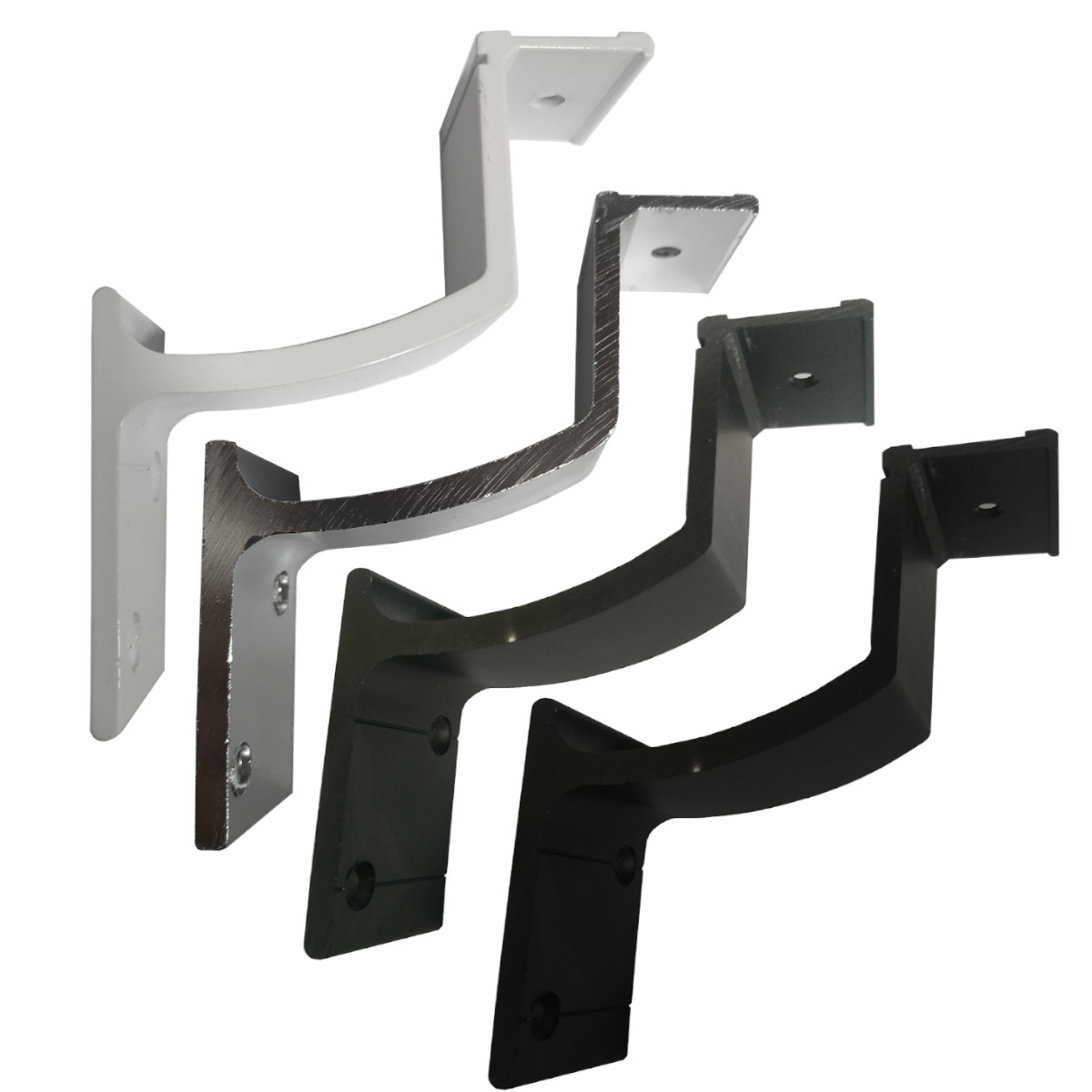 Suporte 63004preto Suporte Corrimao Preto 63004 - Imagem 4