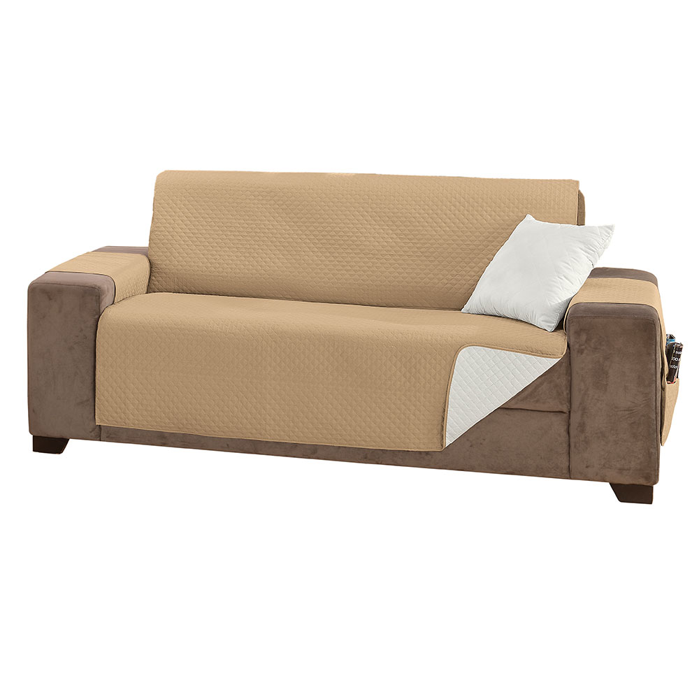 Protetor 62011kaquipalha de Sofa Impermeavel 3 Lugares King 62011