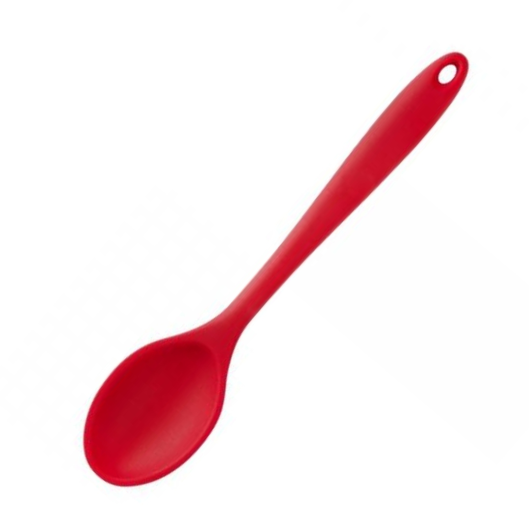 Colher 35027vermelho Silicone Vermelho 35027